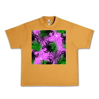 Peanut Butter halloween spider green leopard seamless pattern Urban Heavy Tee - BundleAndBundleShop