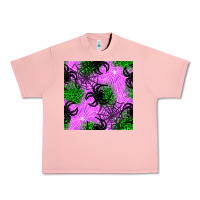 Salmon halloween spider green leopard seamless pattern Urban Heavy Tee - BundleAndBundleShop