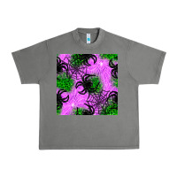 Tornado halloween spider green leopard seamless pattern Urban Heavy Tee - BundleAndBundleShop