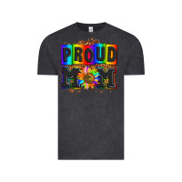Vintage Black proud mom with sunflower Vintage Tee - AdoDesignShop