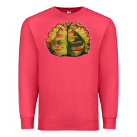 Cardinal Gymnocalycium Variegated Cactus Premium Sweatshirt - LillyAllenDesigns