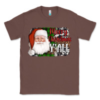 Chestnut santa merry christmas y'all Classic Tee - AdoDesignShop