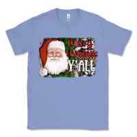 Colony Blue santa merry christmas y'all Classic Tee - AdoDesignShop