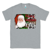 Heather Grey santa merry christmas y'all Classic Tee - AdoDesignShop