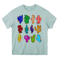 Arona christmas glitter cactus Heavy Core Tee - Zillion Design Studio