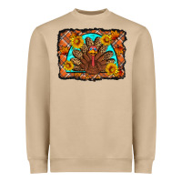 Mushroom Thanksgiving Turkey Heavyweight Sweatshirt - Artiststas