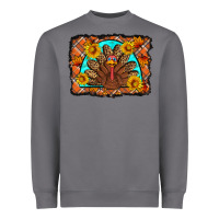 Thanksgiving Turkey Heavyweight Sweatshirt | Teevron