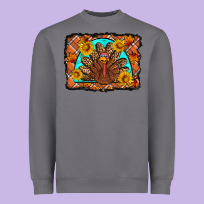 Thanksgiving Turkey Heavyweight Sweatshirt Designed By Artiststas