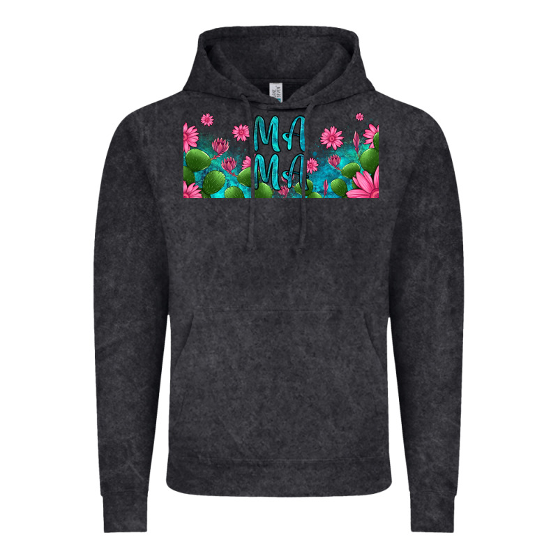 Cactus And Flowers Mama Libbey Glass Vintage Hoodie by HRA Design Shop | Teevron