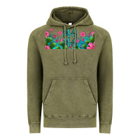 Vintage Olive cactus and flowers mama libbey glass Vintage Hoodie - HRA Design Shop