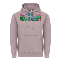 Vintage Zinc cactus and flowers mama libbey glass Vintage Hoodie - HRA Design Shop