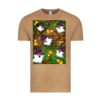 Vintage Camel Halloween ghost Vintage Tee - Artiststas