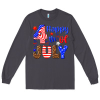 Smoke happy 4th of july Long Sleeve Tee - NancyCooperArtShop