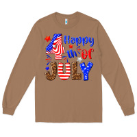 Toasted Coconut happy 4th of july Long Sleeve Tee - NancyCooperArtShop