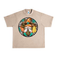 French Oak fall gnomes round earrings 1 Urban Heavy Tee - Artiststas