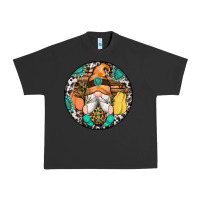 Pigment Black fall gnomes round earrings 1 Urban Heavy Tee - Artiststas