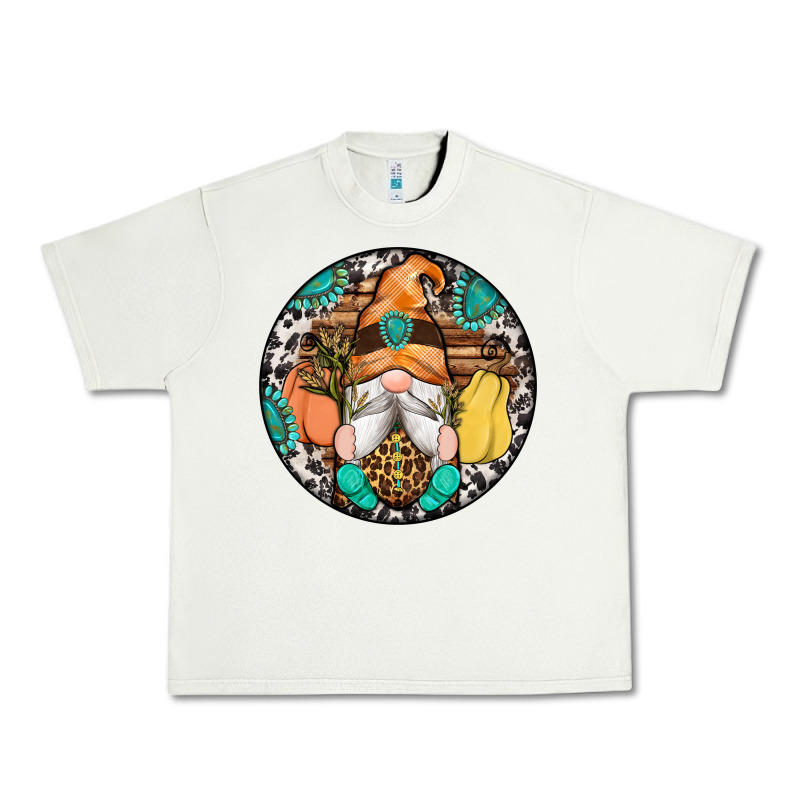 Fall Gnomes Round Earrings 1 Urban Heavy Tee by Artiststas | Teevron