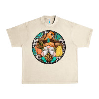 Sandshell fall gnomes round earrings 1 Urban Heavy Tee - Artiststas