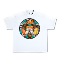 White fall gnomes round earrings 1 Urban Heavy Tee - Artiststas