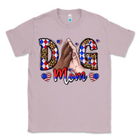 Lilac America Dog Mama Classic Tee - CowhideDigitalArt