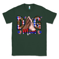 Sports Green America Dog Mama Classic Tee - CowhideDigitalArt