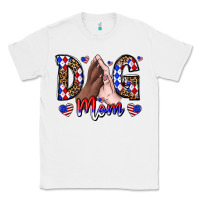 White America Dog Mama Classic Tee - CowhideDigitalArt