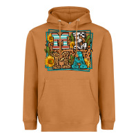 Meerkat western leopard mema Heavyweight Hoodie - LillyAllenDesigns