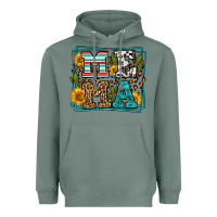 Sage western leopard mema Heavyweight Hoodie - LillyAllenDesigns