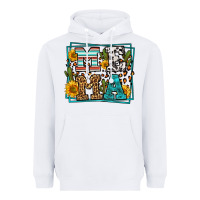 White western leopard mema Heavyweight Hoodie - LillyAllenDesigns