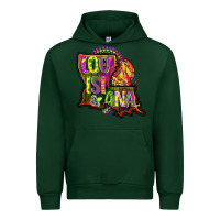 Forest Green louisiana map Urban Hoodie - CowGirlArtShop
