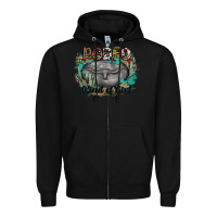 Black rodeo kind of girl Zipper Hoodie - MaliasSmallBusiness