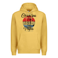 Antique Gold Being Grandpa İs An Honor Being Papa İs Priceless Premium Hoodie - Bettercallsaul