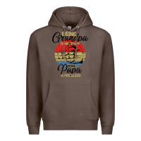 Coffee Being Grandpa İs An Honor Being Papa İs Priceless Premium Hoodie - Bettercallsaul