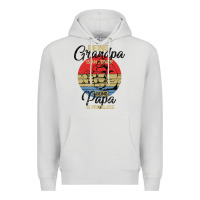 Dove Grey Being Grandpa İs An Honor Being Papa İs Priceless Premium Hoodie - Bettercallsaul