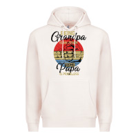 Pale Pink Being Grandpa İs An Honor Being Papa İs Priceless Premium Hoodie - Bettercallsaul