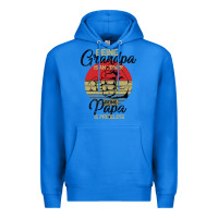 True Royal Being Grandpa İs An Honor Being Papa İs Priceless Premium Hoodie - Bettercallsaul