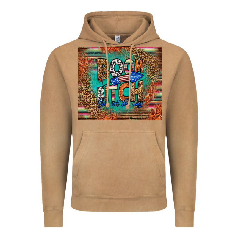 Boom Bitch Get Out The Way Vintage Hoodie by HRA Design Shop | Teevron