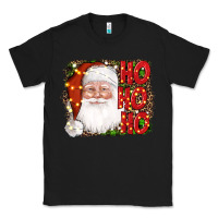 Black christmas ho ho ho santa clause Classic Tee - AdoDesignShop