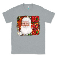 Heather Grey christmas ho ho ho santa clause Classic Tee - AdoDesignShop