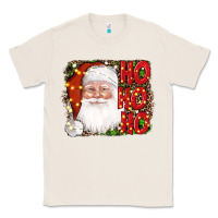 Natural christmas ho ho ho santa clause Classic Tee - AdoDesignShop