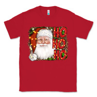 Red christmas ho ho ho santa clause Classic Tee - AdoDesignShop