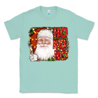 Seafoam christmas ho ho ho santa clause Classic Tee - AdoDesignShop