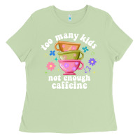 Matcha too many kids not enough caffeine Ladies Tee - JahusDesignShop