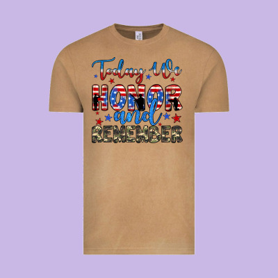 Today We Honor And Remember Vintage Tee Designed By Jahusdesignshop