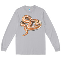 Moon Dust Rosy Boa Snake Illustrations Long Sleeve Tee - LillyAllenDesigns