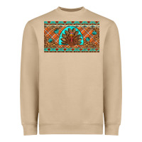 Mushroom Thanksgiving Turkey Heavyweight Sweatshirt - Artiststas