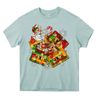 Arona christmas cassette tapes Heavy Core Tee - Zillion Design Studio
