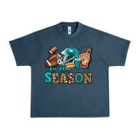 Midnight Navy tis the season american football Urban Heavy Tee - Jasminsmagicworld