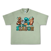 Oil Green tis the season american football Urban Heavy Tee - Jasminsmagicworld