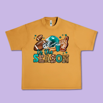Tis The Season American Football Urban Heavy Tee Designed By Jasminsmagicworld